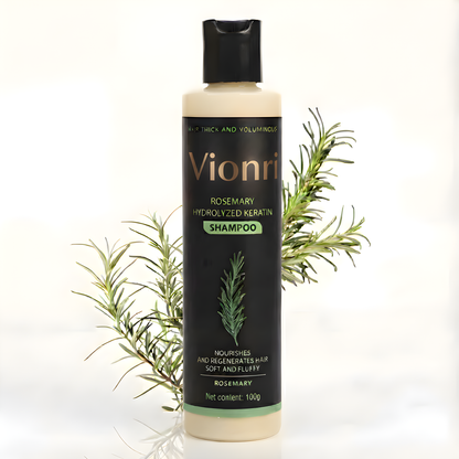 Champú de Romero 100% Orgánico – Estimula el Crecimiento del Cabello